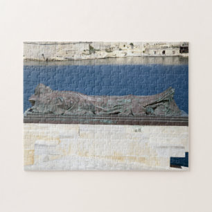 World War Two Memorial Valetta Malta. Jigsaw Puzzle