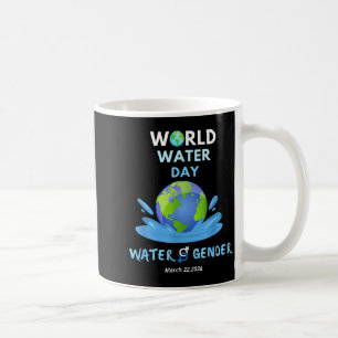 World Water Day 2026 Water and Gender Equality Coffee Mug