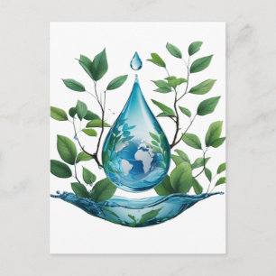 World Water Day Postcard