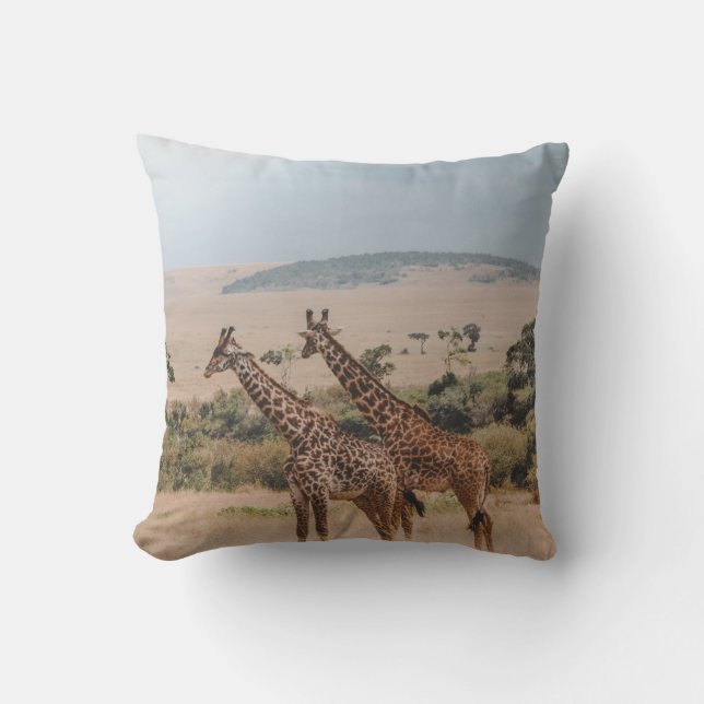 WORLD WILDLIFE DAY THROW PILLOW (Front)