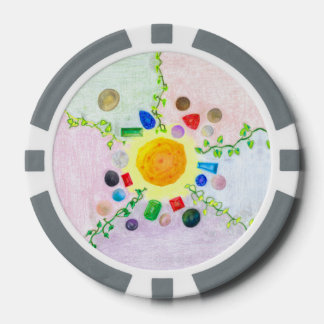 World Within Gems and Pearls Poker Chips