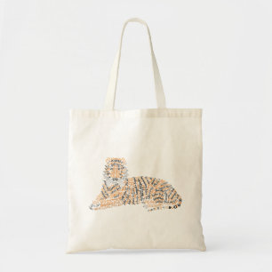 World Word Tiger Tote