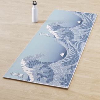 World Word Wave Yoga Mat