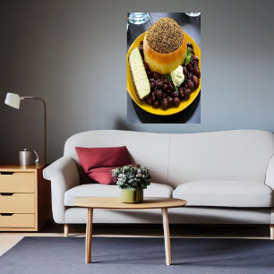 World worst dish ever   AI Art  Poster