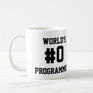 WORLD'S #0 PROGRAMMER COFFEE MUG