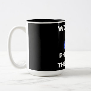 World's 2nd Best Physical Therapist Two-Tone Coffee Mug