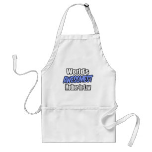 World's Awesomest Mother-In-Law Standard Apron