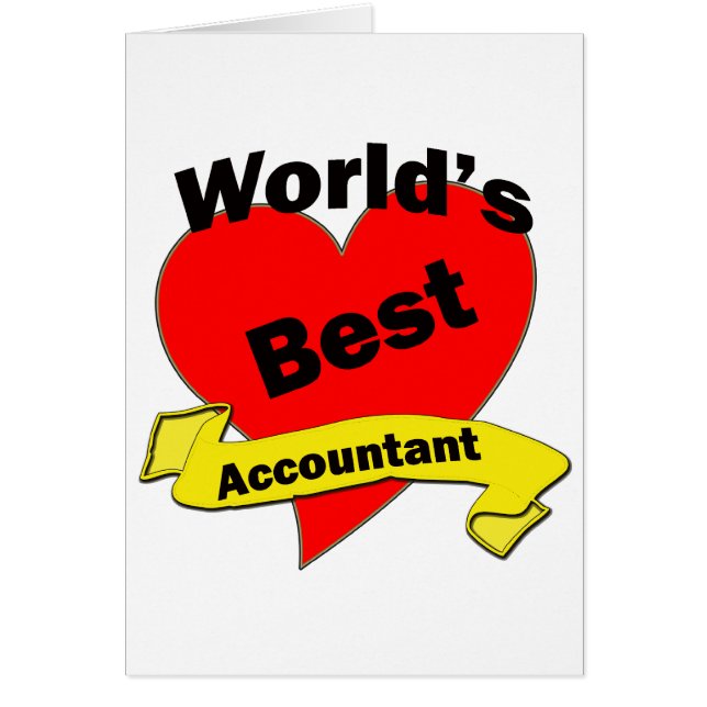 World's Best Accountant (Front)