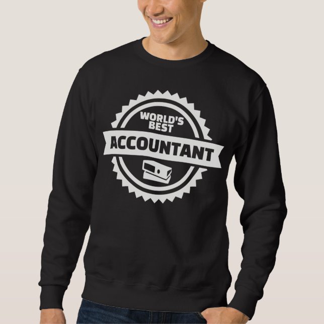 World's best Accountant Sweatshirt (Front)