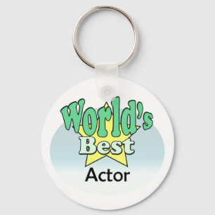 World's Best Actor Keychain