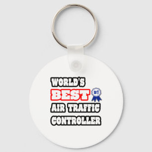 World's Best Air Traffic Controller Keychain
