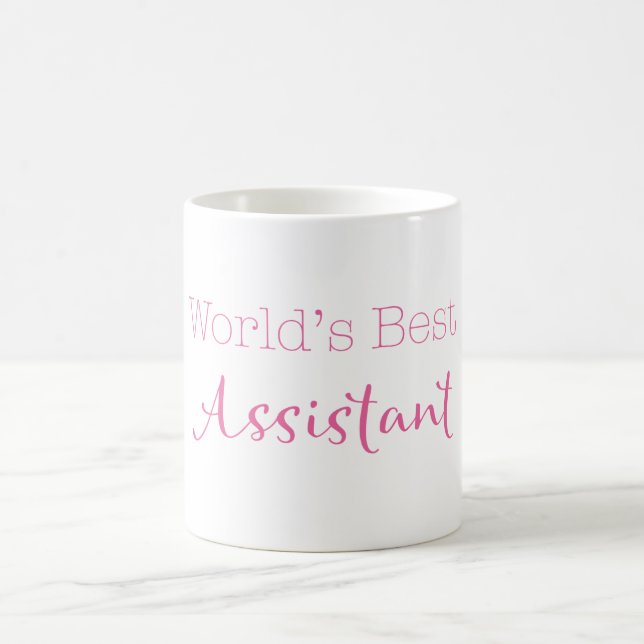 World's Best Assistant Coffee Mug (Center)