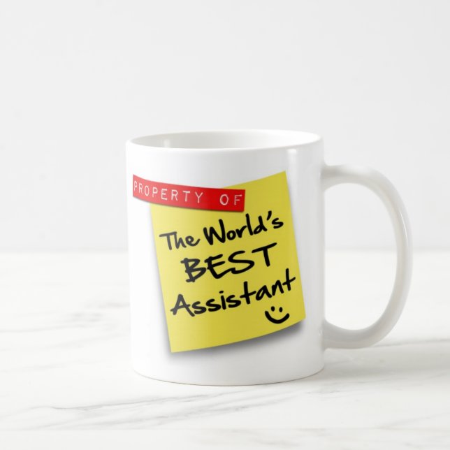 World's Best Assistant Post Coffee Mug (Right)