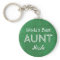 World's Best AUNT Custom Green Gift Item 10