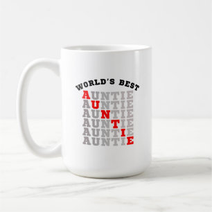World's Best Auntie Coffee Mug