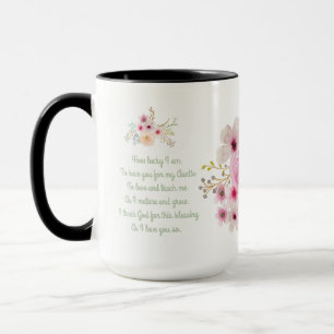 World's Best AUNTIE MUG POEM, Personalized