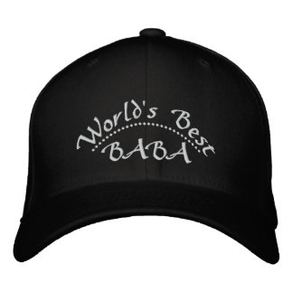 World's Best BABA Embroidered Hat