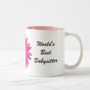 World's Best Babysiiter Two-Tone Coffee Mug