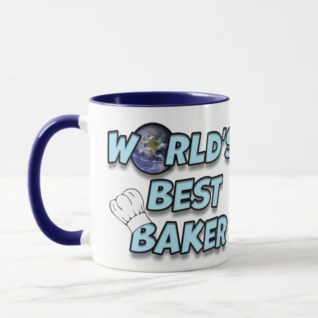 World's best Baker Mug (Left)
