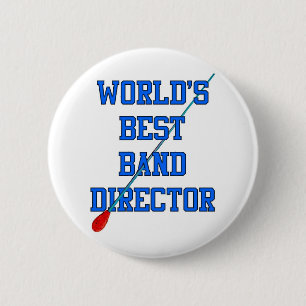 World's Best Band Director 2 Inch Round Button