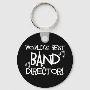World's Best Band Director Keychain