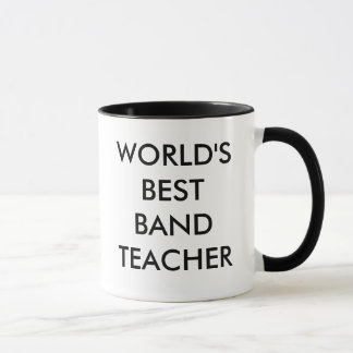WORLD'S BEST BAND TEACHER MUG