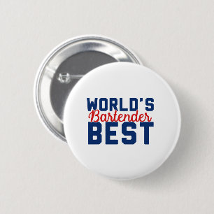 World's Best Bartender 2 Inch Round Button