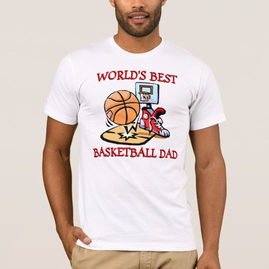 Worlds Best Basketball Dad T-Shirt