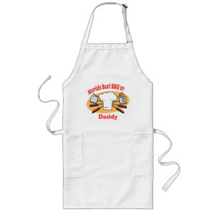 "Worlds Best BBQ'er" Custom "Daddy" Apron