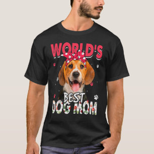 World's Best Beagle Dog Mom Mother's Day T-Shirt