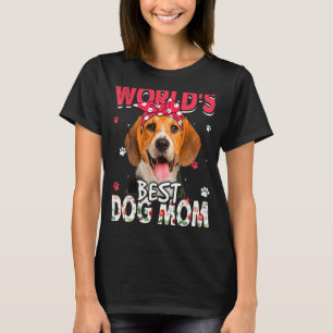 World's Best Beagle Dog Mom Mother's Day T-Shirt