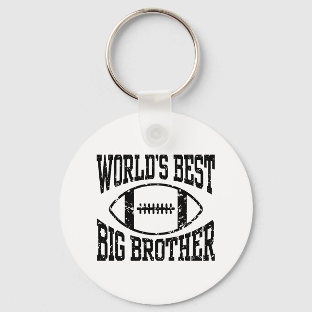World's Best Big Brother Keychain (Front)