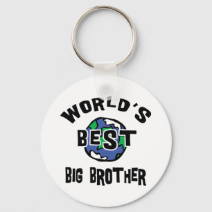 World's Best Big Brother Keychain
