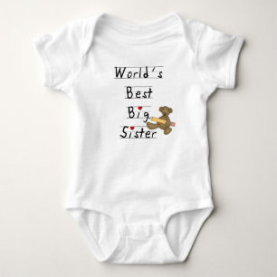World's Best Big Sister Baby Bodysuit