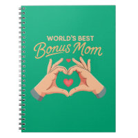 World's Best Bonus Mom Stepmom | Heart Hands Gift