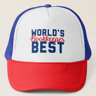 World's Best Bookkeeper Trucker Hat