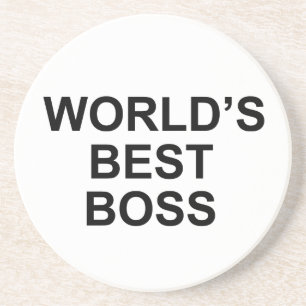 World's Best Boss coaster