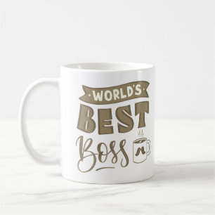 world's best boss coffee mug