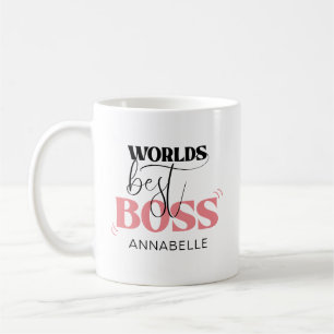 Worlds Best Boss Coffee Mug