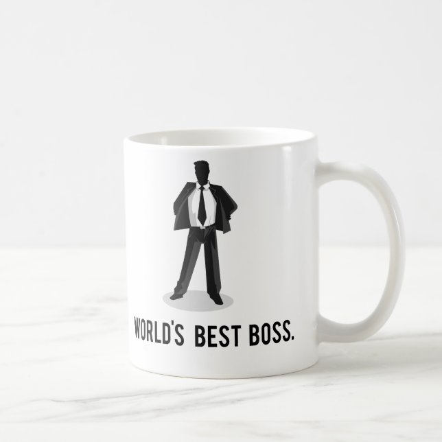 World's Best Boss Coffee Mug (Right)