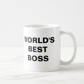 World's Best Boss Coffee Mug