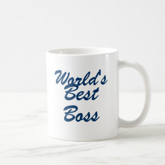 Worlds Best Boss Coffee Mug