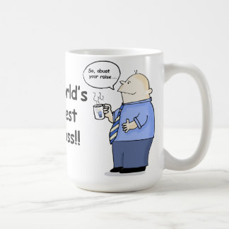 World's Best Boss funny mug