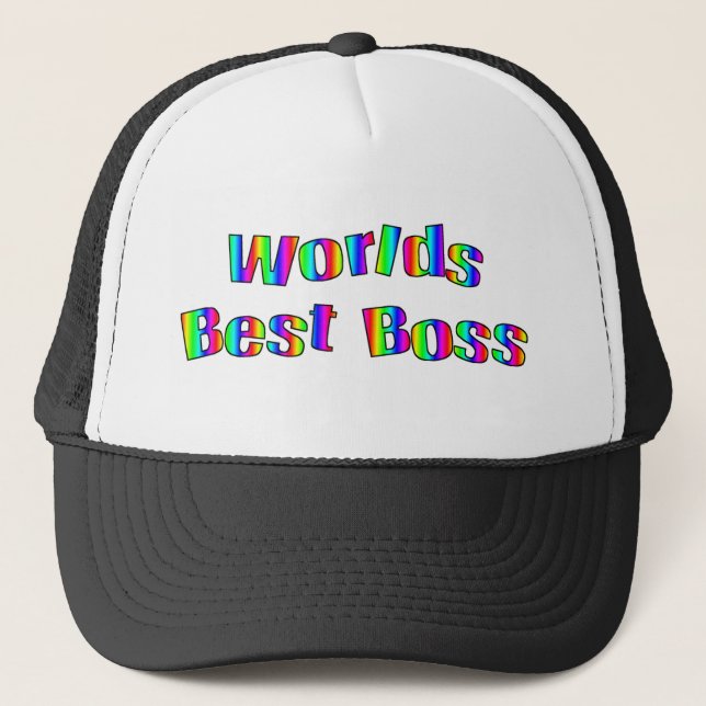 World's Best Boss Hat (Front)
