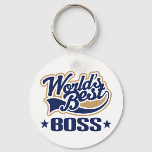 Worlds Best Boss Keychain