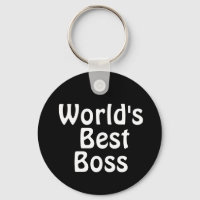World's Best Boss Keychain