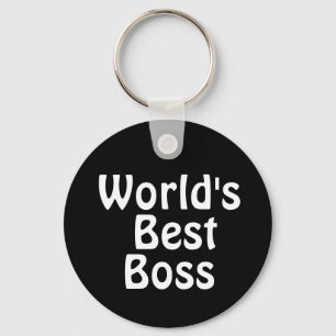 World's Best Boss Keychain
