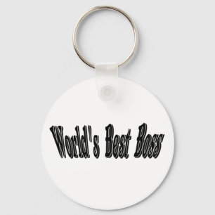 Worlds Best Boss Keychain