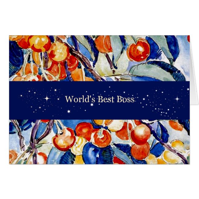 World's Best Boss - OEuvre d'art Theo van Rysselbe (Devant horizontal)