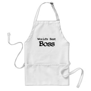 Worlds Best Boss Standard Apron